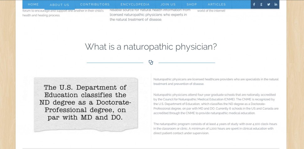 Naturopathic Pediatrics About Us