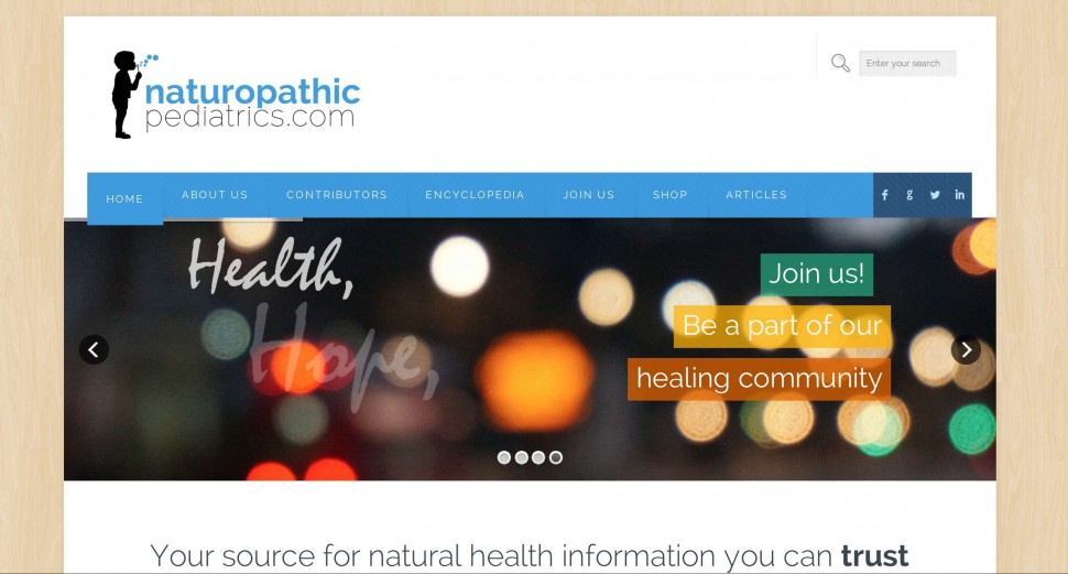 Naturopathic Pediatrics home